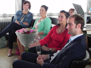 Cecile Soors gaf haar laatste les.