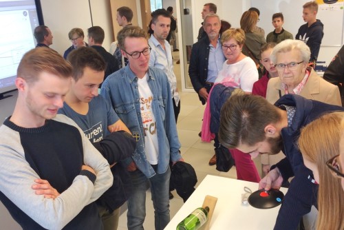 Heel veel volk op Open Campusdag
