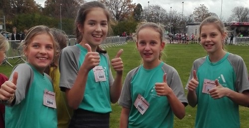 Vier eerstejaars doen mee aan veldloop in Sint-Niklaas