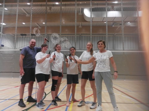 Badminton met Rob