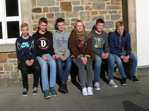 Derdejaars op taaluitwisseling in La Roche