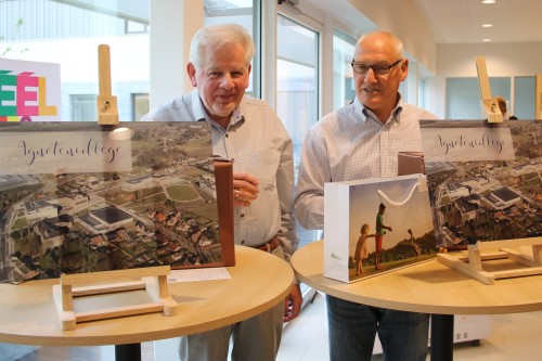 Rik Schepers en Georges Meurs opgehemeld met luchtfoto