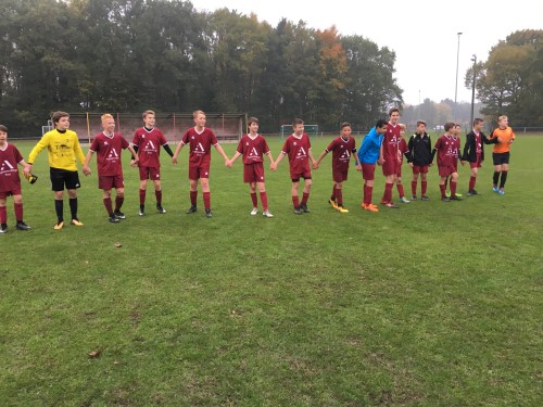 Dikke proficiat aan onze voetballers van het 1ste en 2de jaar!