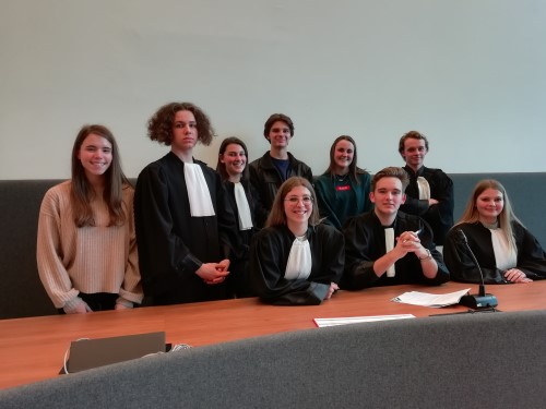 Uitstap naar de correctionele rechtbank van Hasselt