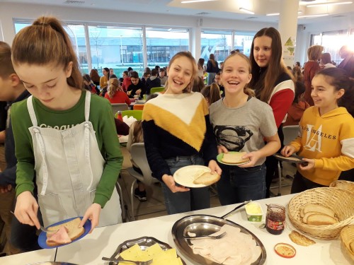 Een gezond ontbijt voor onze eerstejaars