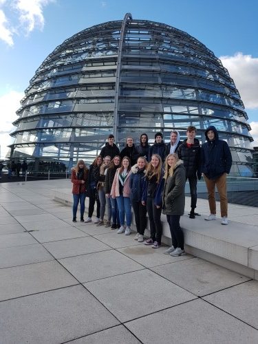 Zesdejaars Moderne Talen bezoeken Berlijn