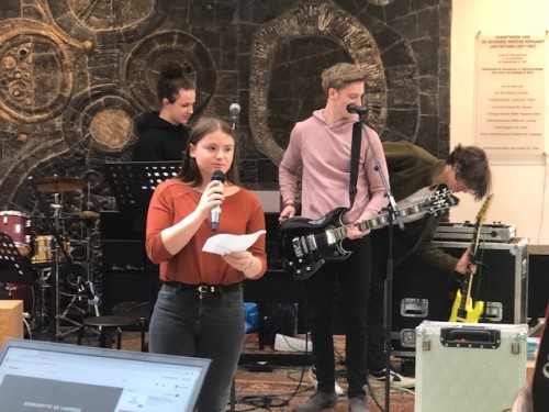 Het Agnetencollege maakt muziek deze week!