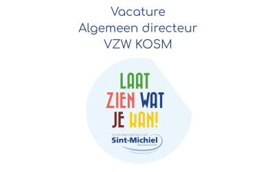 Vacature: Algemeen Directeur KOSM vzw (voltijds)
